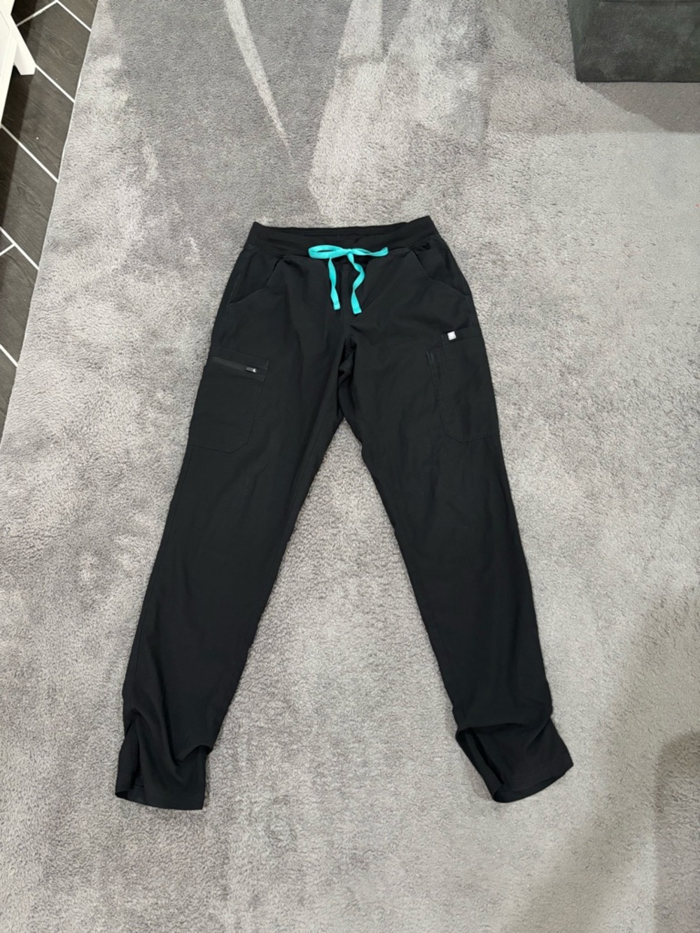 S/T FIGS Black Scrub Pants FreeX